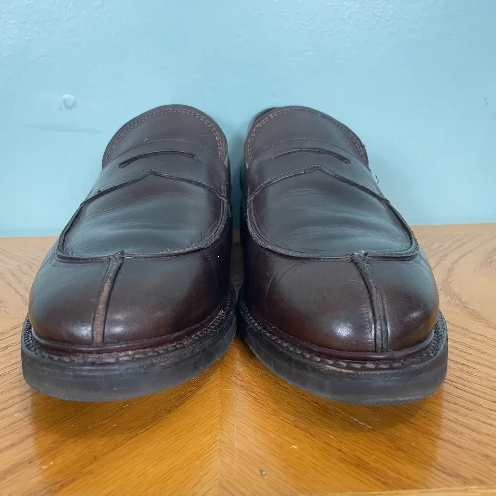 Allen Edmonds Denali Penny Loafers Men Size 9 Chocolate Brown 5780